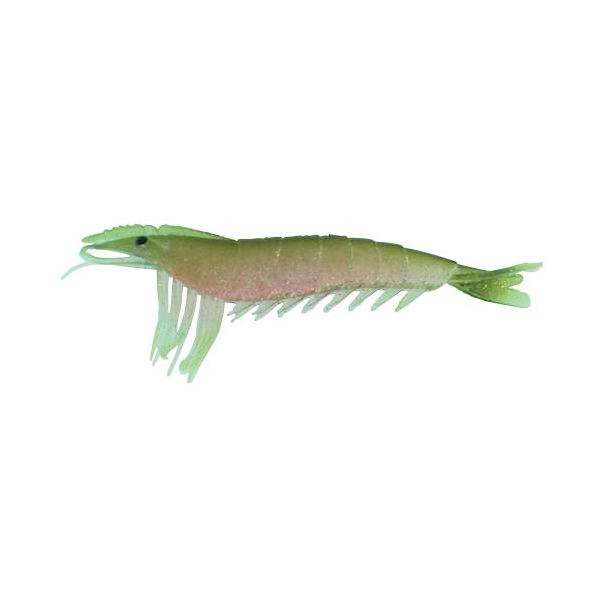 Artificial Shrimp 6" Natural 2 Pack - Almost Alive Lures - Click Image to Close